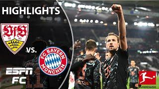 VfB Stuttgart vs. Bayern Munich | Bundesliga Highlights | ESPN FC