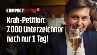 Krah-Petition: 7.000 Unterstützer nach nur 1 Tag!