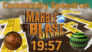 Marble Blast Ultra Community Segmented Speedrun in 19:57
