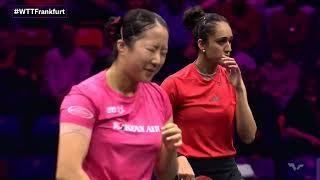 FULL MATCH | Shin Yubin vs Manika Batra | WS R32 | #WTTFrankfurt 2024