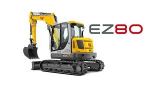 Der EZ80 ist der größte Zero Tail Kettenbagger von Wacker Neuson: Kompaktheit trifft hohe Leistung