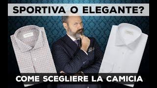 Sportiva o formale: COME SCEGLIERE la camicia giusta!