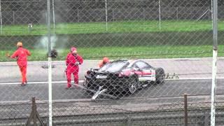 GT OPEN 2015 Monza crash Nicola Benucci