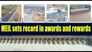 MEIL sets record in awards and rewards | Megha Engineering and Infrastructures Ltd