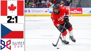 CANADA VS CZECHIA GOLD MEDAL GAME HLINKA GRETZKY CUP 2024