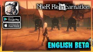 NieR Re[in]carnation English CBT Gameplay (Android, iOS)