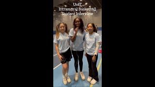 UofT Student Interview at an Intramural Basketball game!