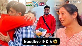 Going back to UK || VLOG 46 *Emotional* || India to London Flight Journey || Deep Padmani Vlogs