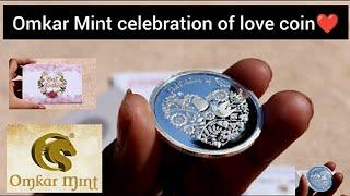 Omkar Mint celebration of love coin ️ #happyvalentinesday #silver #silvercoins #silverstacker