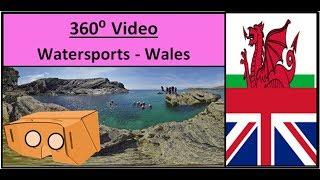 Learn Welsh English in VR - Coasteering (Watersports) in Wales | LinguapracticaVR