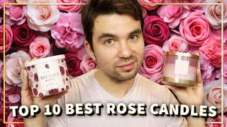 Top 10 BEST Rose Candles – Bath & Body Works, Luxury Candles & More