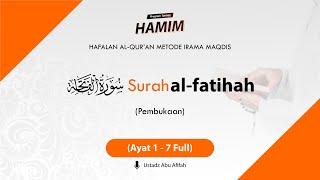 1. Surah Al Fatihah Ayat 1-7 (Full)