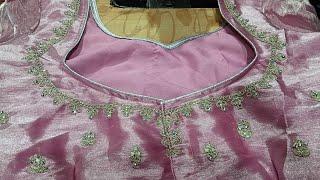 LEHENGA BLOUSE CUTTING AND STITCHING