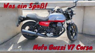 Moto Guzzi V7 Corsa - Eine überraschende Fahrt