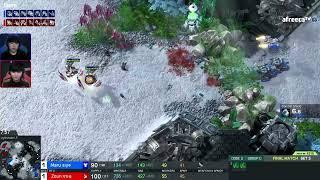 Zoun and his Disruptor Shots vs Maru