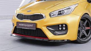 Front Splitter for Kia Ceed JD GTㅣCSL743ㅣ@csr-automotive