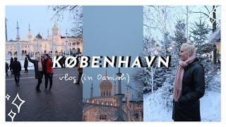 Winter Lights in TIVOLI & More Copenhagen (Danish Vlog) | Merete