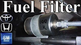 How to change a Fuel Filter (GM, Honda, Toyota Style)