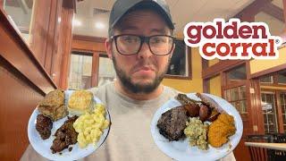 Trying Holiday Food at Golden Corral 2024