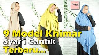 [Tips] 9 Model Khimar Syari Cantik Terbaru Dan Bahan Kainnya