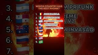 Which country has the best Phonk?