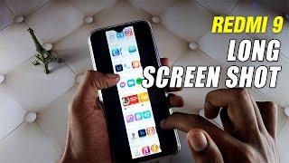 Redmi 9 - How To Take Long Screen Shot