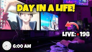 The Day In A Life Of A High School Streamer!