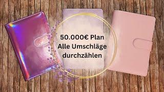 Mein 50.000€ Plan  | Wir zählen das ganze Geld 