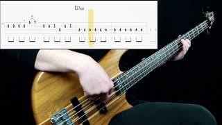 Queen - Somebody To Love (Bass Only) (Play Along Tabs In Video)