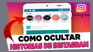 Como OCULTAR historias de Instagram a usuarios ESPECÍFICOS 2024