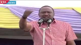 The day President Uhuru Kenyatta lost his cool and referred to Raila as a "bully"