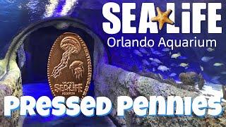 Sea Life Aquarium I-Drive Pressed Pennies