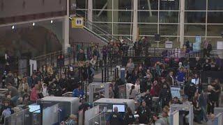 DIA busy as travelers head home from holiday celebrations