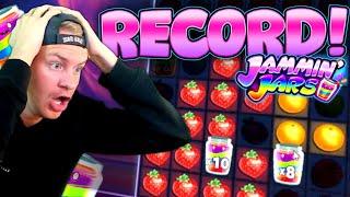 OUR NEW RECORD WIN ON JAMMIN' JARS SLOT!