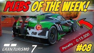  Can you PLEASE stop OVERREACTING in races... || Plebs of the Week 08 - Gran Turismo 7