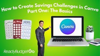 Creating Savings Challenges with Canva | Part 1 - Getting Started | Basic A6 & A5 Layout and Designs