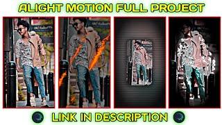 NEW TRENDING BOY'S ATTITUDE VIDEO EDITING IN ALIGHT MOTION NEW VIDEO EDITING 2024