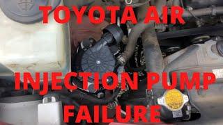 TOYOTA TACOMA CHECK ENGINE LIGHT: p0418, p2441, p2445 air injection pump quick diag