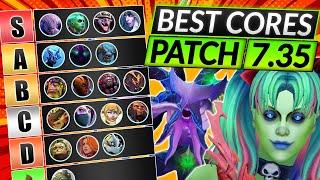 NEW CORE HERO TIER LIST Patch 7.35 - BEST CARRY HEROES for Every Role - Dota 2 Meta Guide