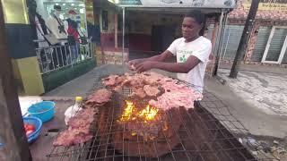 I found Sweet Suya On Nigerian Street Food