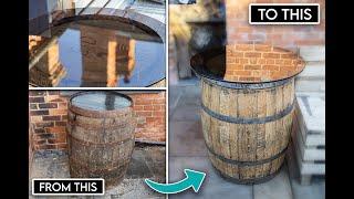 Making a Table from a £450,000 Whisky Barrel