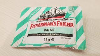 Fisherman's Friend Mint Flavour Lozenges Unboxing 2019