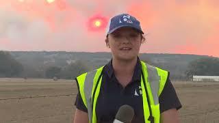 Wildfires in Central Texas burning thousands of acres