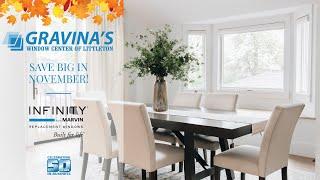 Black Friday Deals this November on replacement windows at Gravina's Window Center of Littleton!