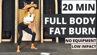 20 Min Full Body Friday FAT BURNER Workout Torturing Calories Low Impact| No Equipment| No Repeat