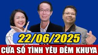 Nghe Cửa Sổ Tình Yêu Đêm Khuya Ngủ Ngon Ngày 22/06/2025 | Đinh Đoàn Tư Vấn Chuyện Thầm Kín Hôm Nay