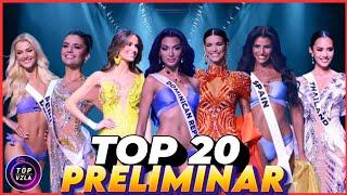  Miss Universo 2024 (TOP 20) Mejores en  LA PRELIMINAR