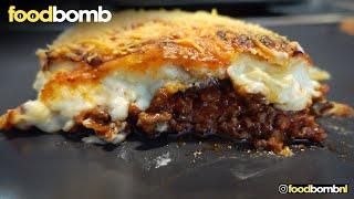 #257 Moussaka maken | Moussaka Recipe | Van het Grieks restaurant waar ik heb gewerkt! | Foodbomb