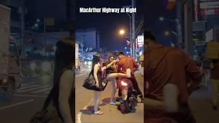 MacArthur Highway Angeles City at Night