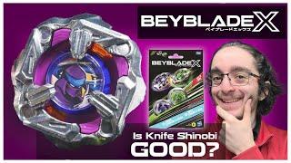 How Good Is Knife Shinobi In Beyblade X 13+ Competitive Testings